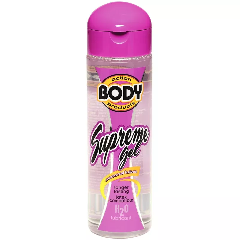 Body Action Supreme Water Based Gel Lubricant 2.3 fl oz