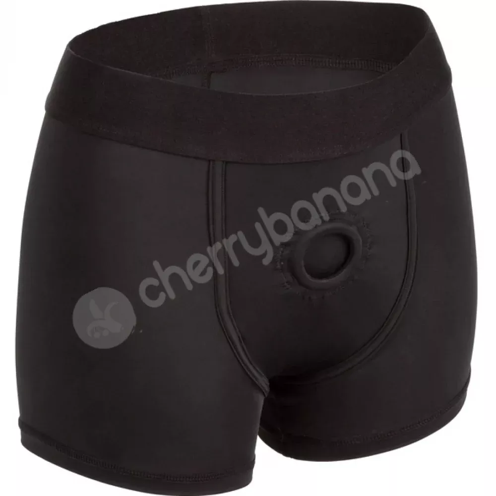 Boundless Boxer Brief Black Wearable Harness – Size L/XL