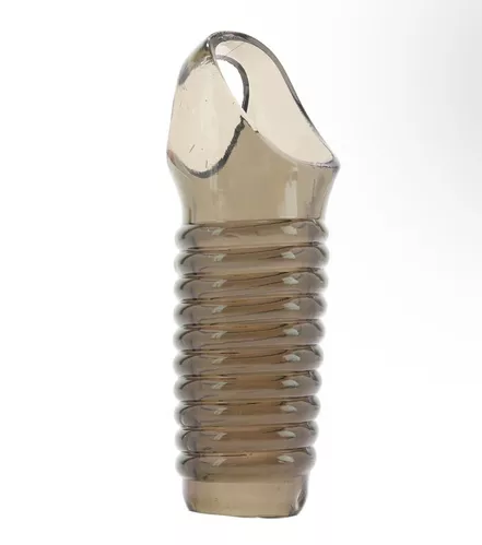 CalExotics Textured Stimulation Enhancer Penis Sheath in Smoke