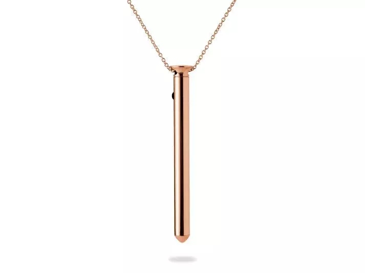Crave Vesper 2 Necklace Vibrator in Rose Gold