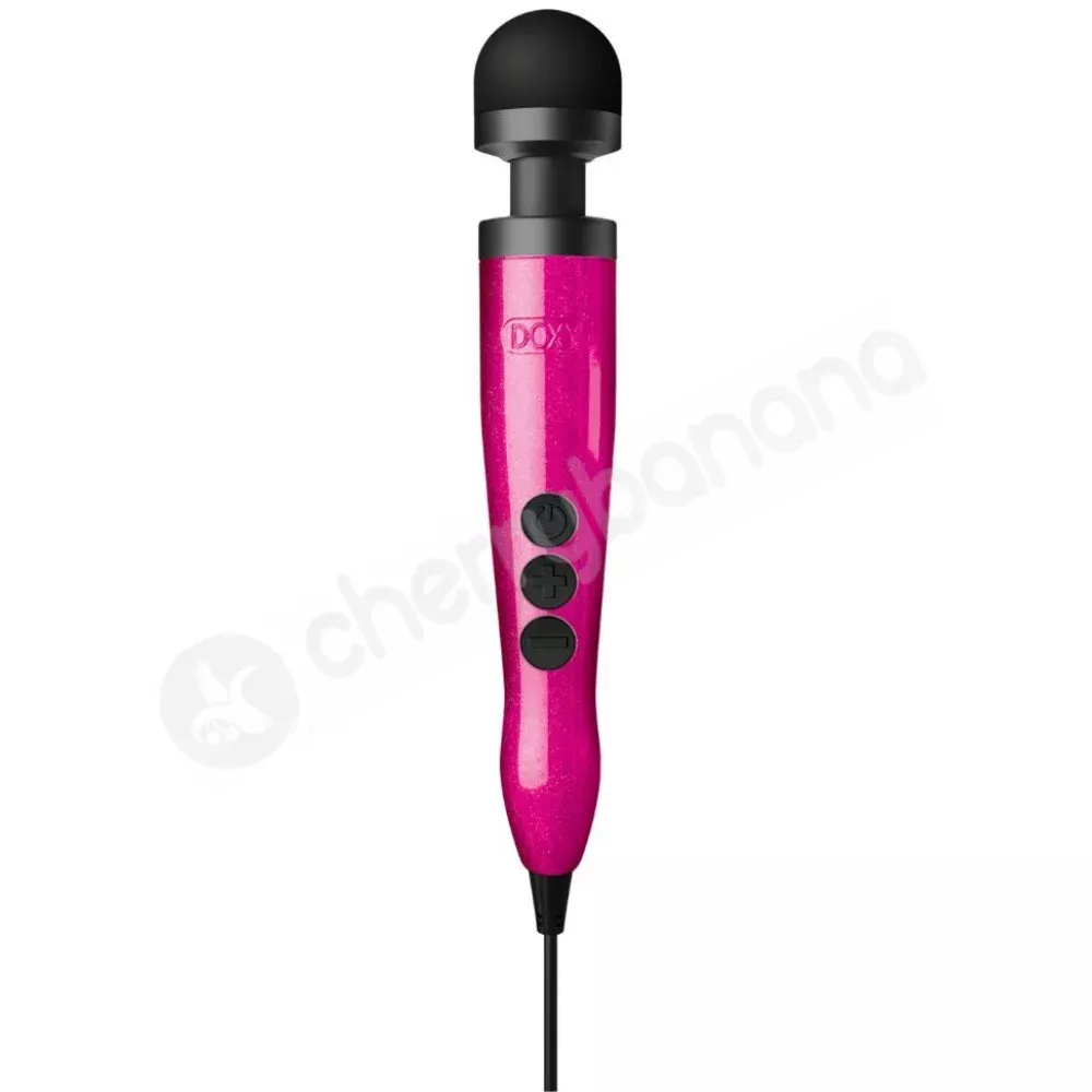 Doxy Die Cast Number 3 Hot Pink Wand Vibrator
