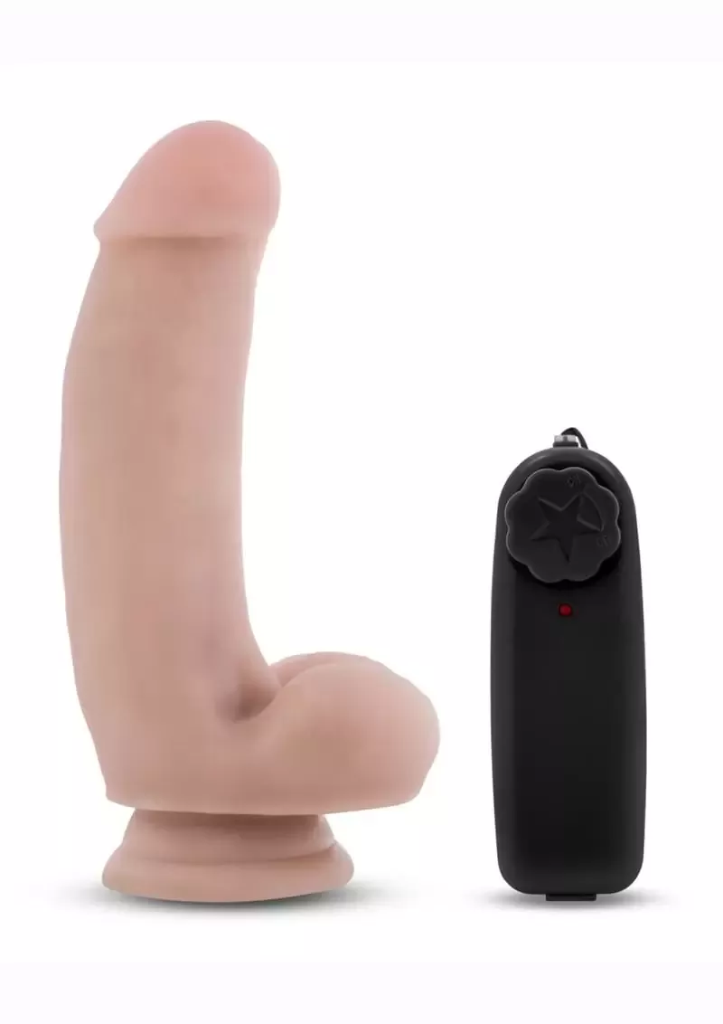 Dr. Skin Dr. Spin Gyrating Dildo with Suction Cup 7in – Vanilla