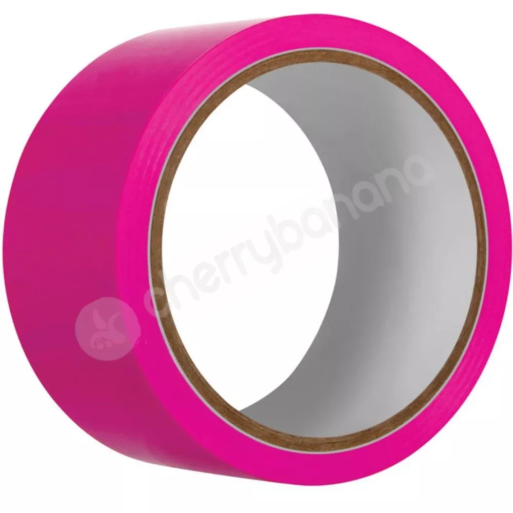 Evolved Pink Glossy PVC Self-Adhesive Bondage Tape