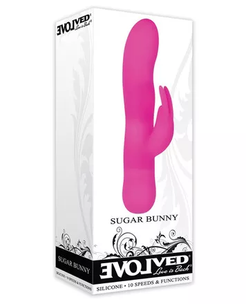Evolved Sugar Bunny Rabbit Vibrator – Pink