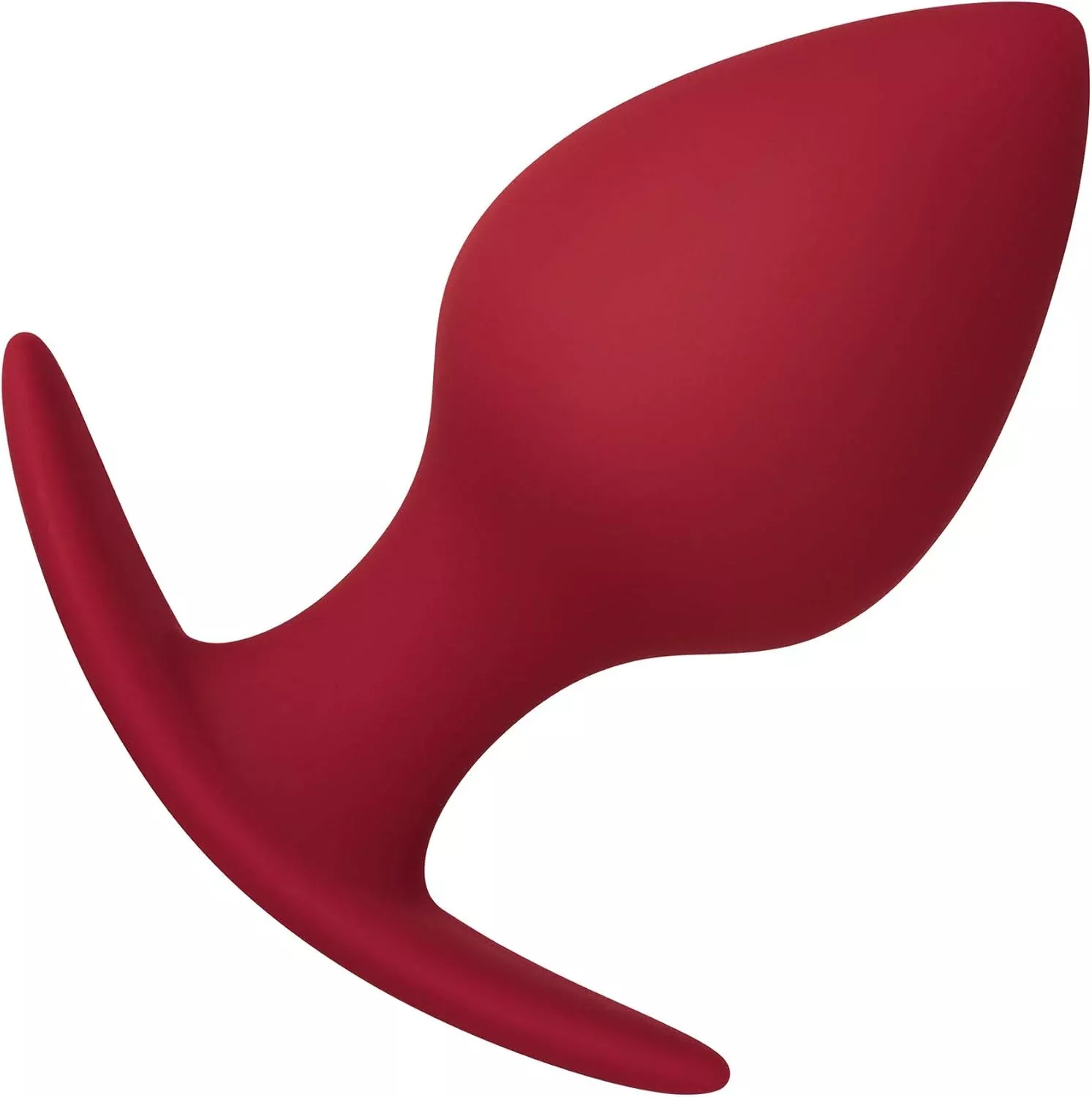 F-63 Rattler Spade Butt Plug, Red Small