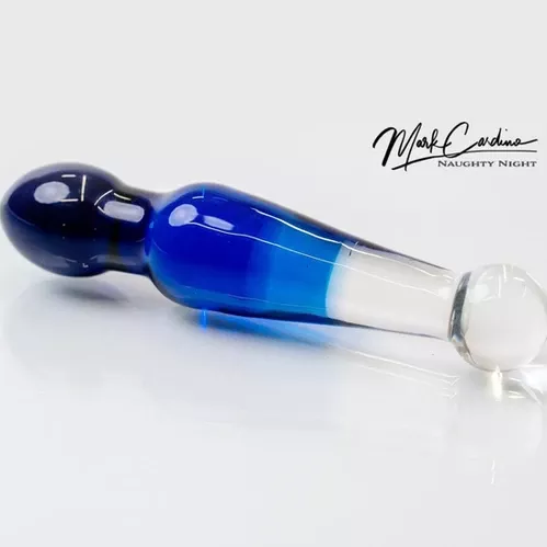 Faded Glass Blue Brush Handle