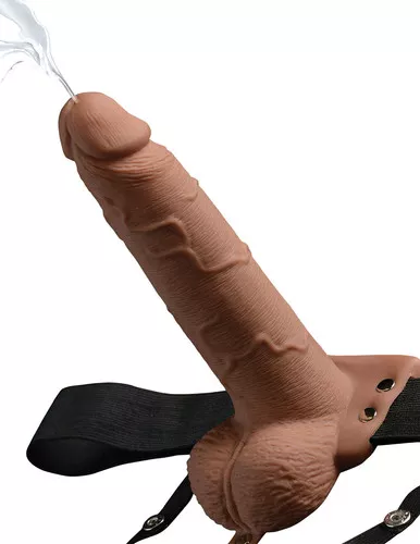 Fetish Fantasy 7″ Squirting Hollow Strap-On