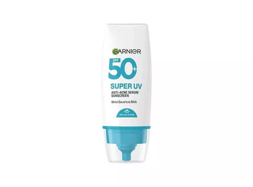 Garnier Super Uv Anti Acne Serum Sunscreen