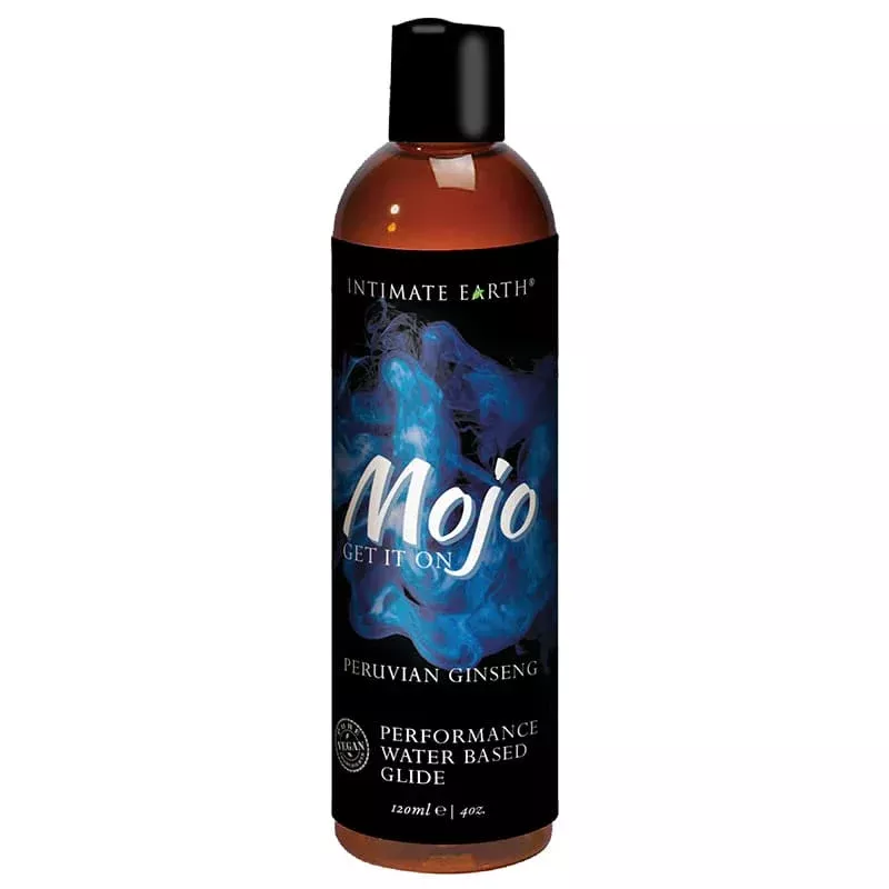 Intimate Earth Mojo Peruvian Ginseng Water Based Glide 4oz