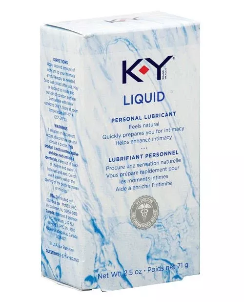 K-y Natural Feeling Liquid – 2.5 Oz