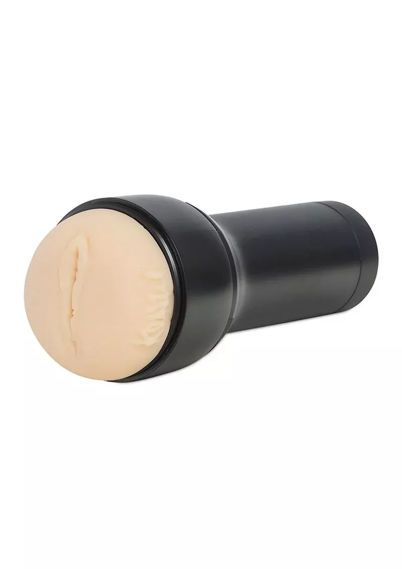 Kiiroo Feel Kenzie Taylor Stroker Interactive Pussy Masturbator – Black/Vanilla