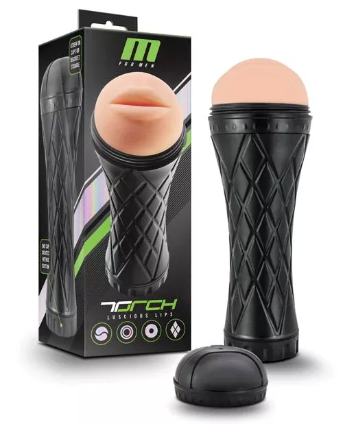 M For Men The Torch Luscious Lips Mouth Stroker Vanilla