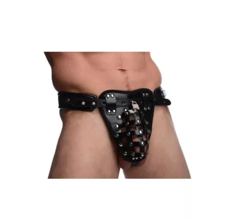Netted Male Chastity Jock
