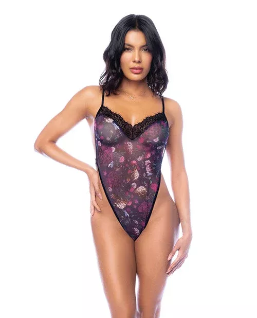 Night Butterfly Bodysuit – Black S/M