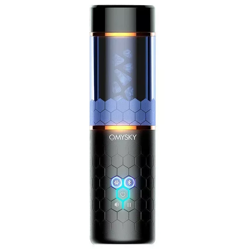 OMYSKY SwardsMan Thrusting & Roataing Male Masturbator Bluetooth
