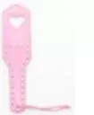 Paddle w/Heart Impression – Pink