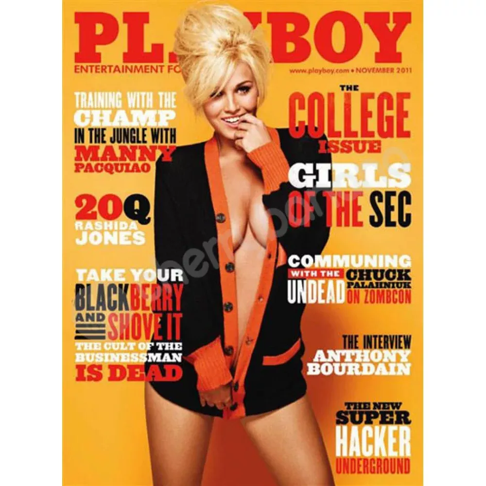 Playboy November 2011 Magazine