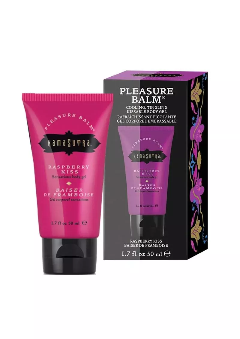 Pleasure Balm Cooling Raspberry Kiss Gel 1.7oz