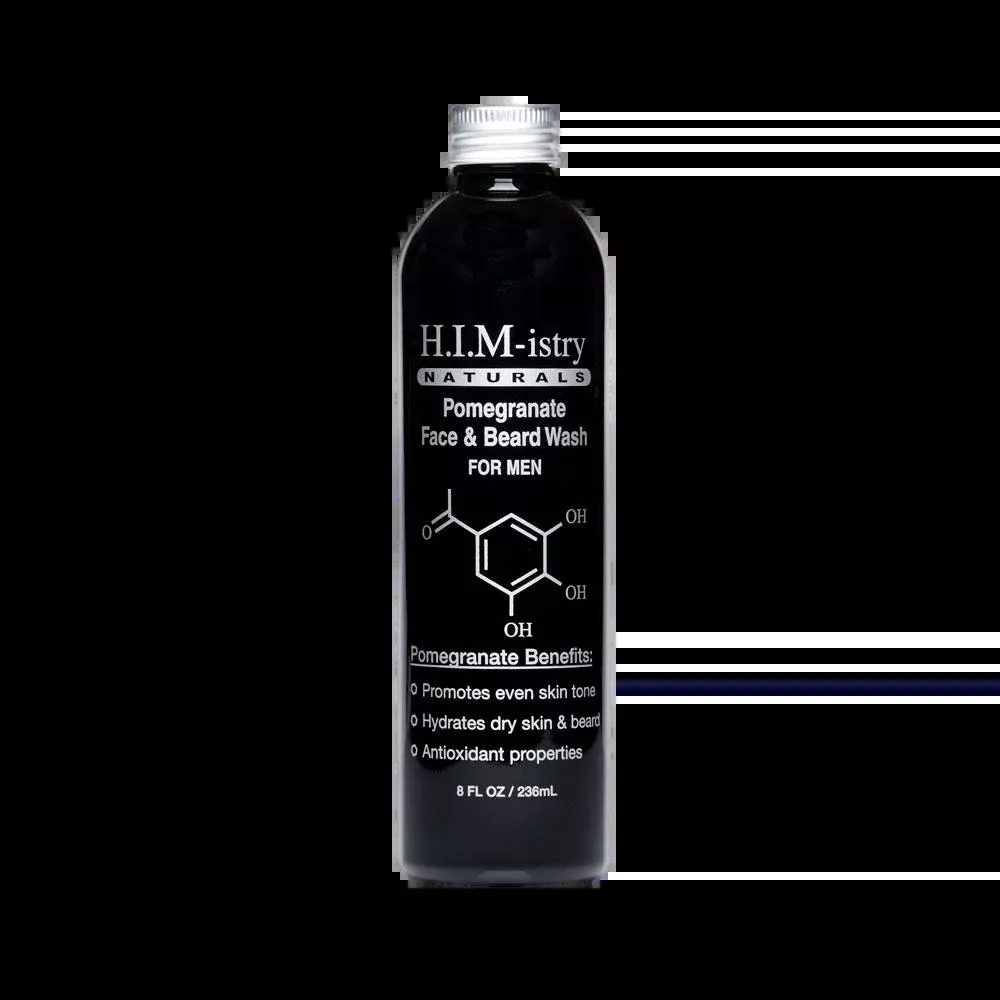 Pomegranate-Glycolic Face & Beard Wash