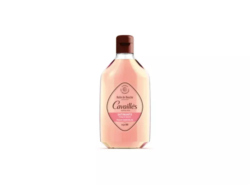 Rogé Cavaillès Satiny Shower Oil Enriched With Argan & Rose Oils