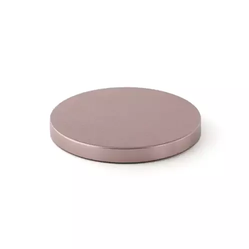 Rose Gold Metal Flat Lid