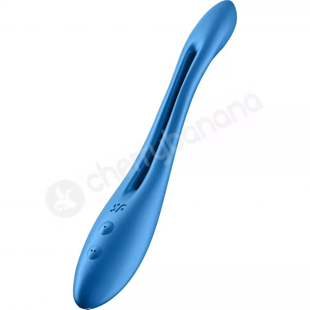 Satisfyer Elastic Game Blue Silicone Flexible & Versatile Vibe