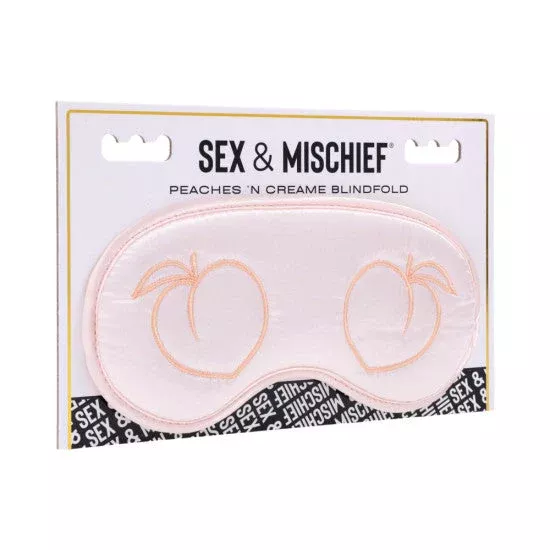 Sex & Mischief Peaches ‘n CreaMe Blindfold