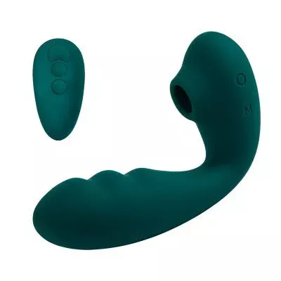 Tara G-Spot & Clitoral Suction Vibrator Remote Controlled