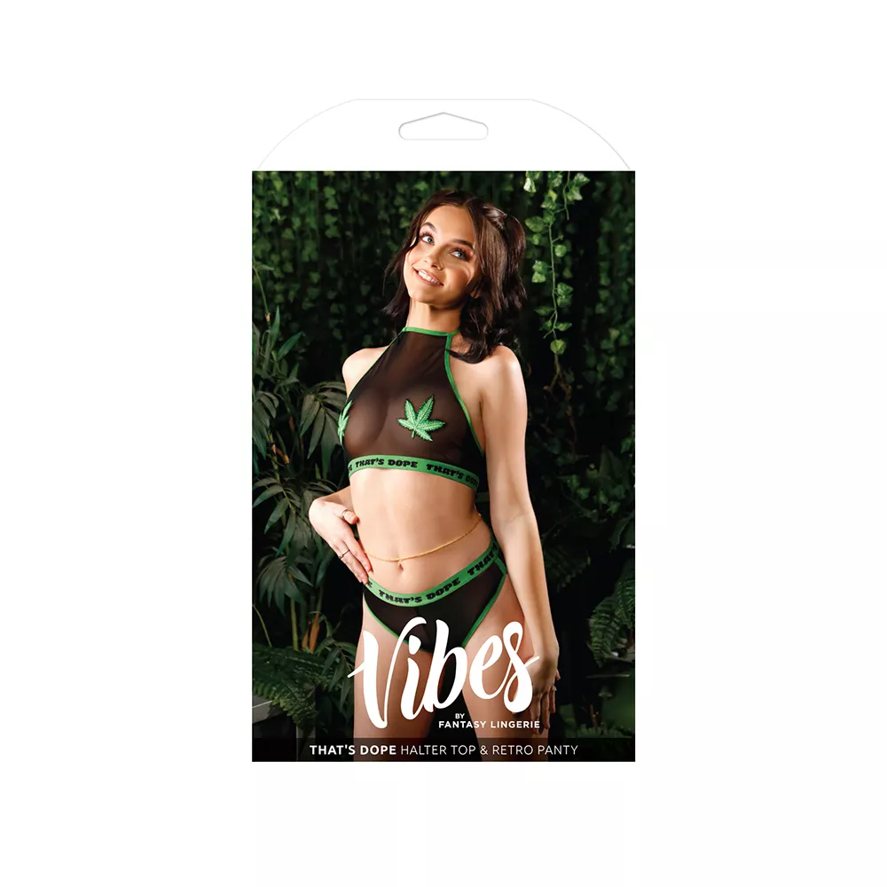 That’s Dope Halter Top & Retro Panty L/Xl