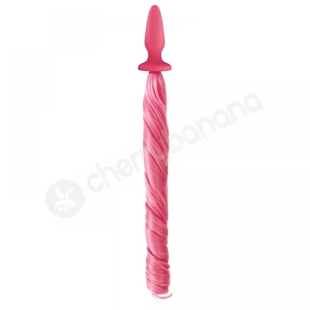 Unicorn Tails Pink Pony Tail Butt Plug