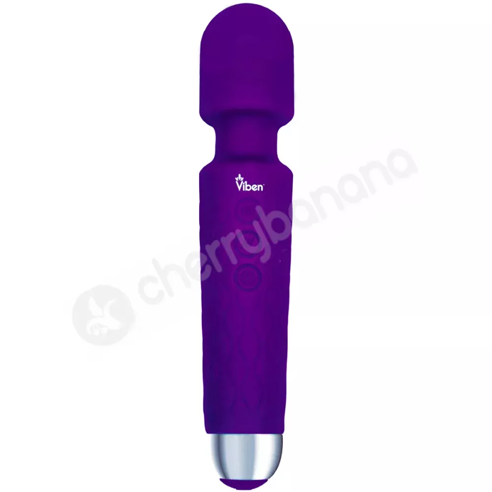Viben Tempest Purple 20 Function Powerful Wand Vibrator