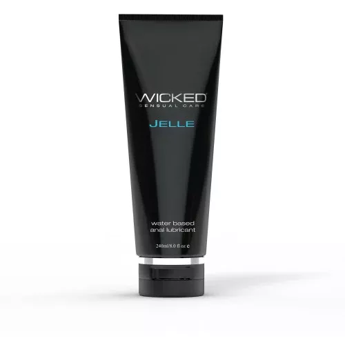 Wicked Jelle Waterbased Anal Gel – 8 oz